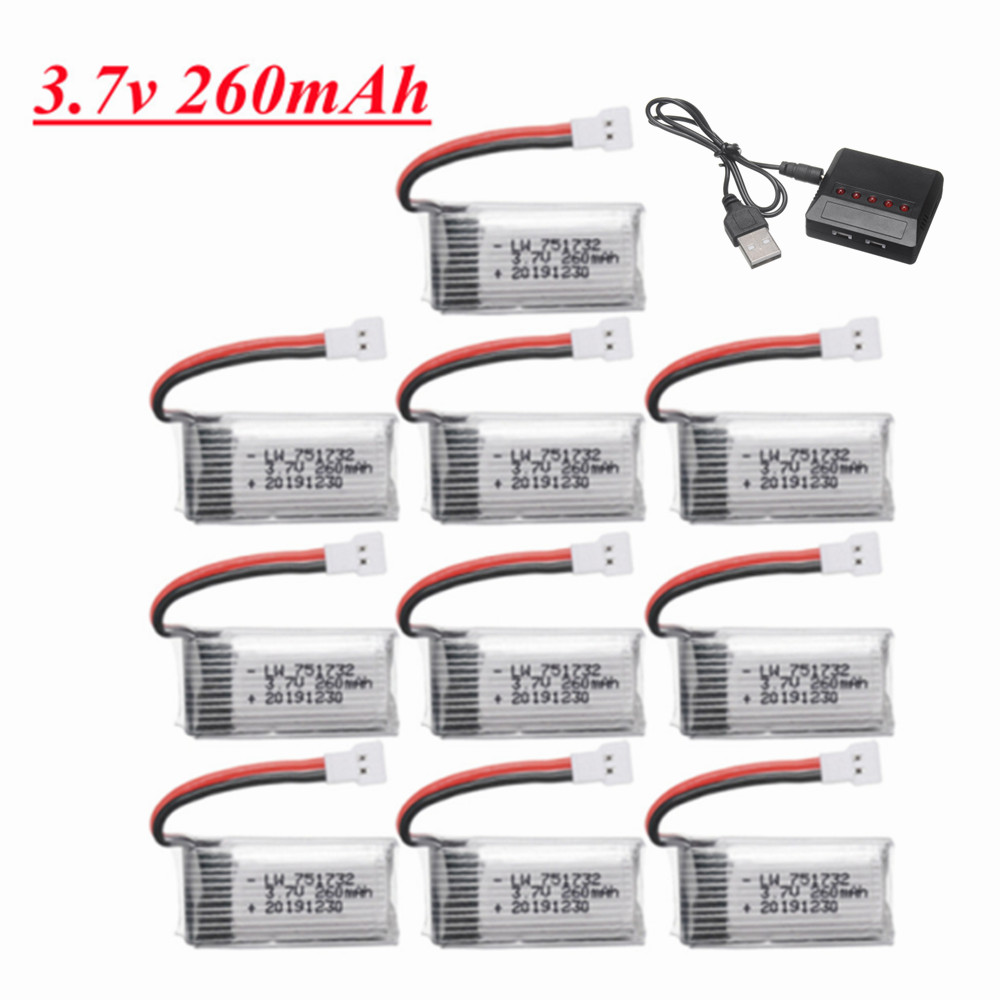 H8 H36 Battery 3.7V 260mAh Lip - Eachine Drone E010 review and price