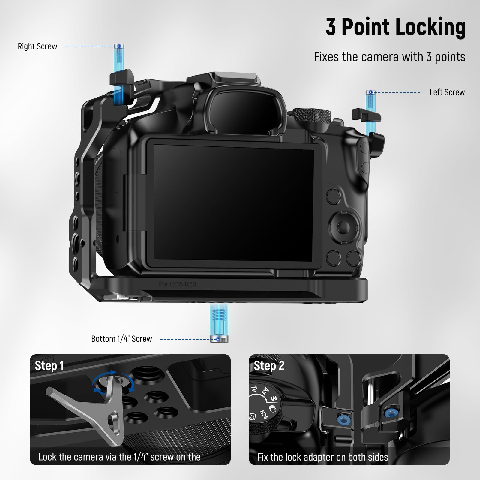 NEEWER R50 Camera Cage Compati - Canon Camera Eos R50 review and price