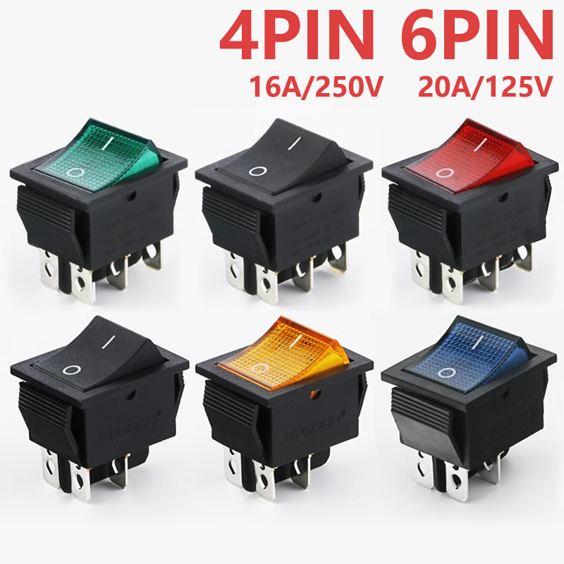 KCD4 Rocker Switch ON OFF With - Drone Buzzer review and price