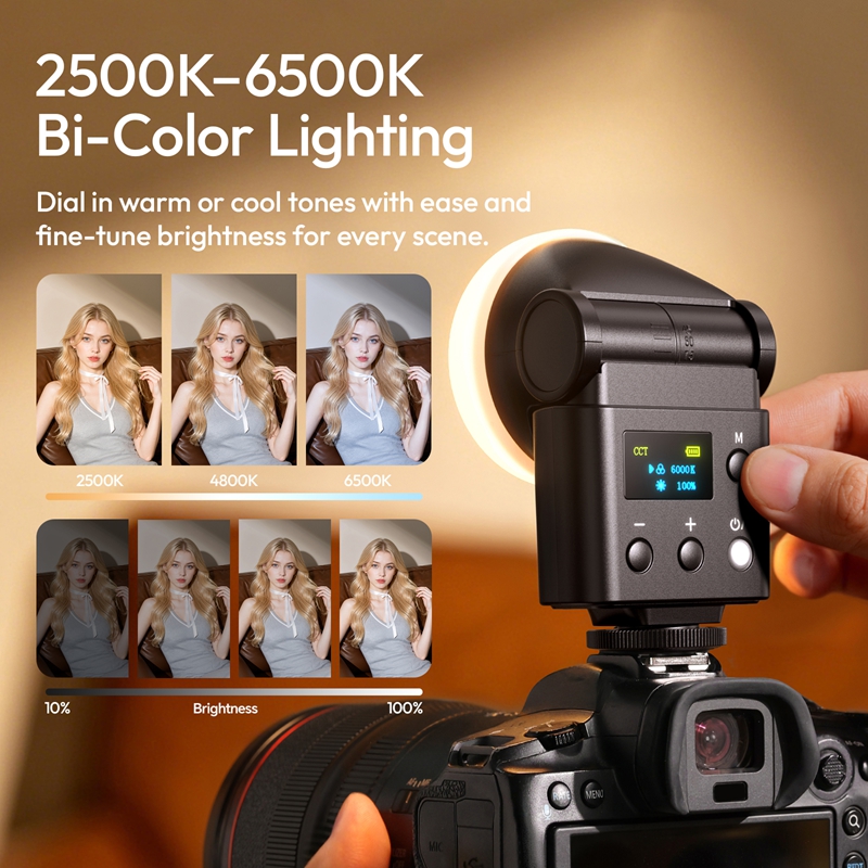 Ulanzi F16R Camera Flash LED L - Canon Camera Eos R50 review and price