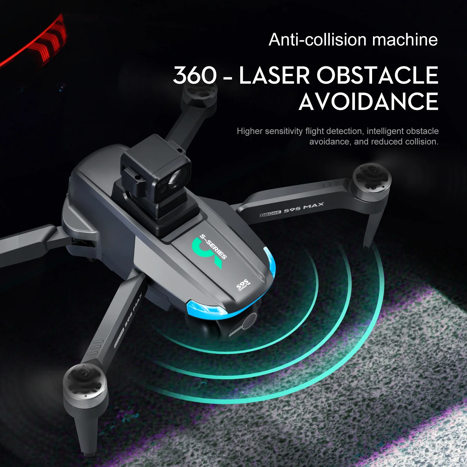 NEW S9S MAX MINI Drone 4K 2-Ax - Drone Gimbal review and price