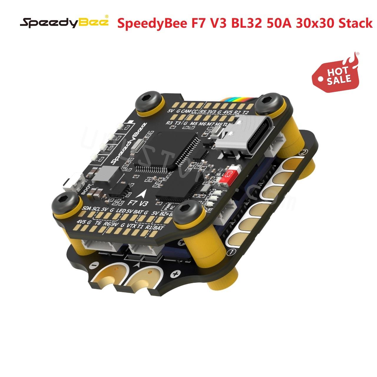 New SpeedyBee F7 V3 BL32 50A 3 - Betaflight Fc F7 review and price