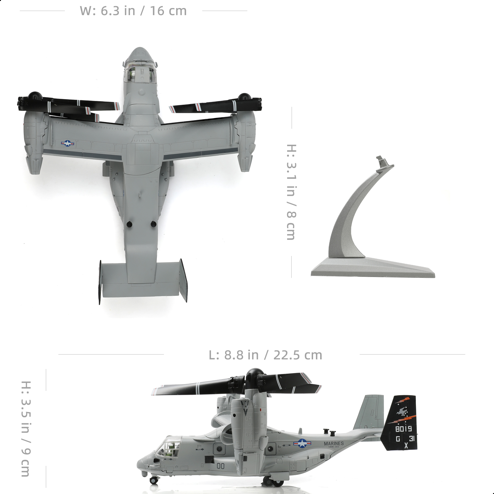 NUOTIE 1/72 US Navy VMMT-204 V - Jjrc Drone X12 review and price
