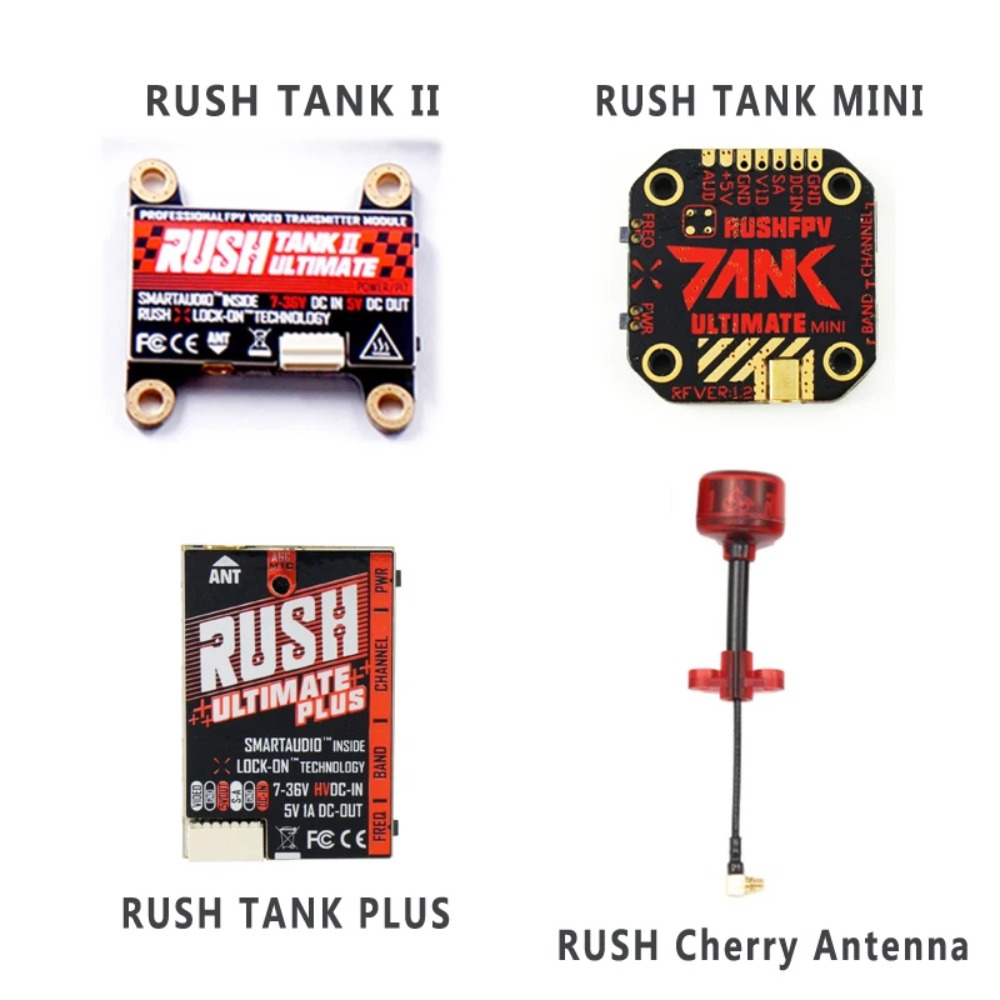 RUSH TANK Ultimate II/Mini/PLU - Drone Frame review and price