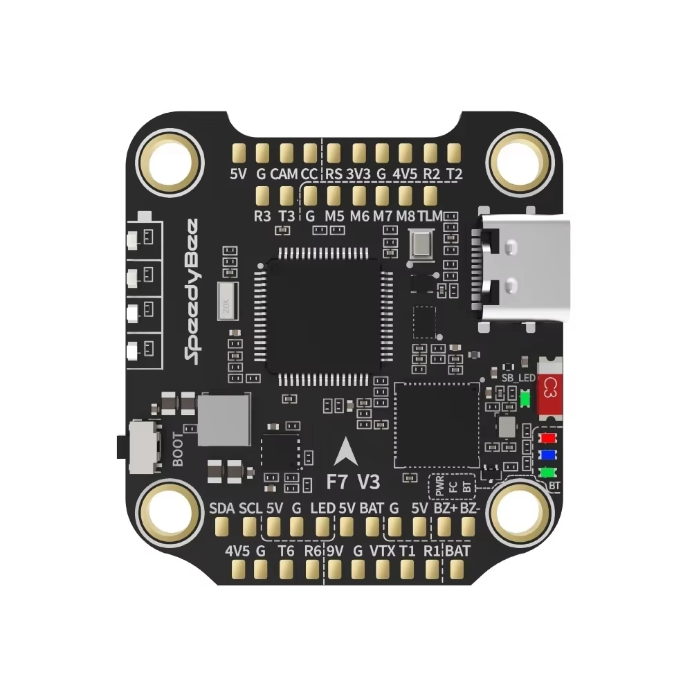 SpeedyBee F7 V3 BL32 50A 30x30 - Betaflight Fc F7 review and price