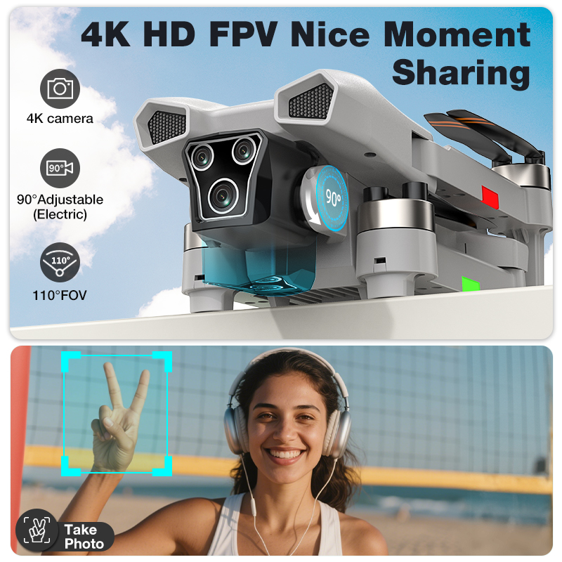 NEW Hot L017 Pro Drone Brushle - Drone Gimbal review and price